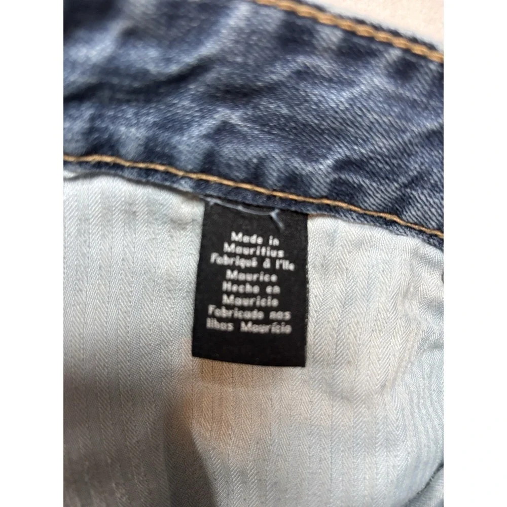 Calvin Klein Jeans Men's 38x28 5 Pockets Stretch Denim Straight Dark Blue Jeans